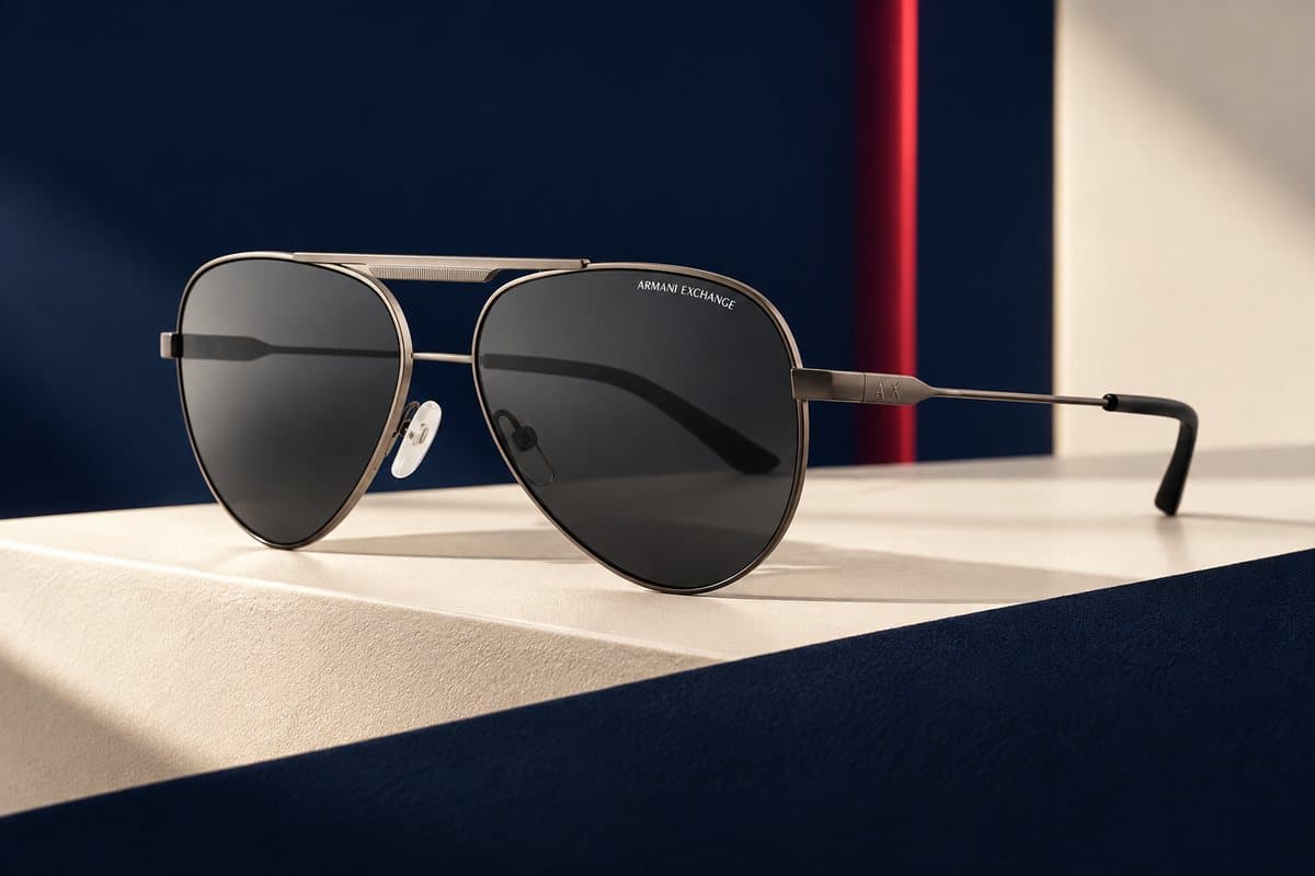 ARMANI EXCHANGE eyewear campaign